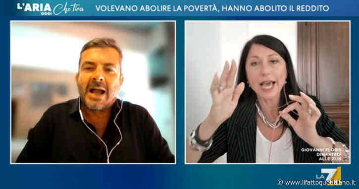 Reddito, lite tra il patron di Yamamay Cimmino e Maiorino (M5s) a La7. “È stato voto di scambio”. “Rischia la querela, sta accusando di un crimine”