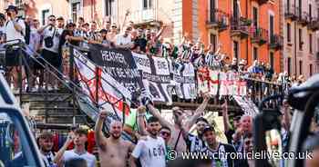 13 photos of NUFC fans taking over Milan ahead of tonight's Champions League opener