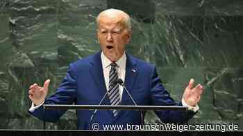 Biden: UNO muss "blanke Aggression" Russlands stoppen
