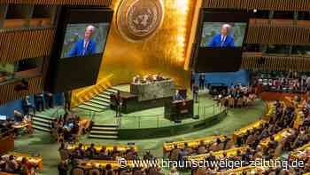 Biden wirbt vor UN für Ukraine-Unterstützung