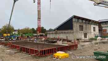 Baustelle an den Beruflichen Schulen Landsberg: Die neue Mensa