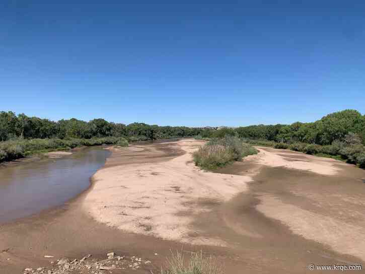 The Rio Grande in Albuquerque is drying, can you go in it?