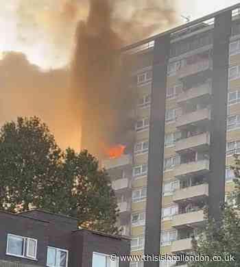 Three households in temporary homes after Kilburn flat fire