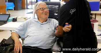 Fox Lake man marks 90th birthday -- and donating over 20 gallons of blood in his lifetime