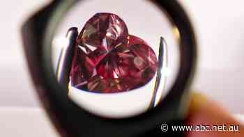 WA's pink diamonds may be a symbol of love, but it took a violent split a billion years ago to bring them to light