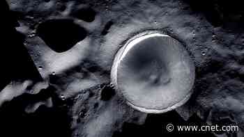 NASA's New Moon Mosaic Lets You Peer Deep Into Shackleton Crater     - CNET