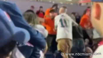 Witness said man was punched by Dolphins fan before he died at Patriots game