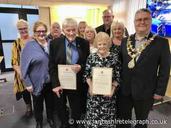 Rossendale: Honour for husband and wife who dedicated lives to theatre