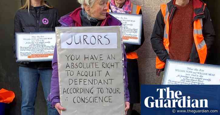 Fears over right to protest after woman with sign at climate trial prosecuted