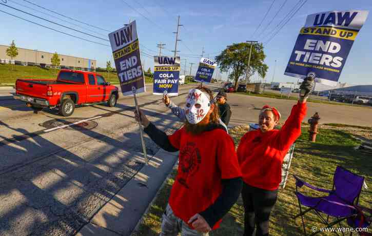 United Auto Workers threaten to expand targeted strike if there is no substantive progress by Friday