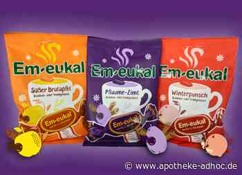 Die Bonbonspezialisten von Em-eukal® haben für die  kalte Jahreszeit ein impulsstarkes Genusstrio kreiert