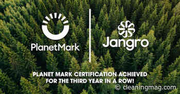 Jangro celebrates three years of Planet Mark accreditation