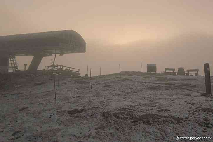 Canadian Ski Resort Claims First Snowfall Of The Season- When Will They Open?