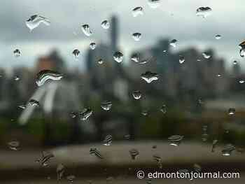 Edmonton weather: Rain all day with a chance of frost overnight