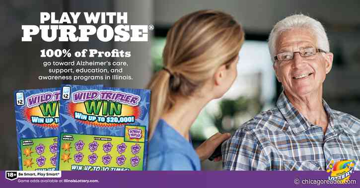 Help end Alzheimer’s with your purchase of a Wild Tripler Win ticket from the Illinois Lottery