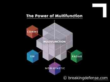 Multifunction solutions provide competitive advantage in ever-changing battlespaces