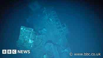 New footage shows historic World War II shipwrecks in the Pacific