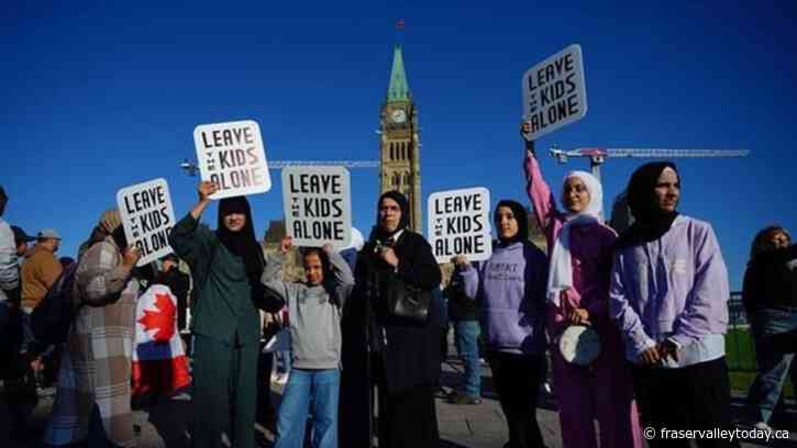 Cross-country rallies against ‘gender ideology’ in schools met with counter-protests