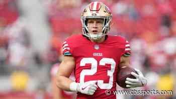 49ers vs. Giants props, odds, best bets, AI predictions, TNF picks: Christian McCaffrey over 78.5 yards