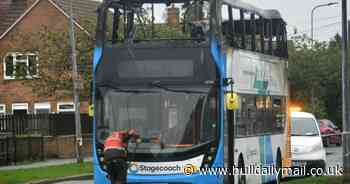 In pictures: Aftermath of devastating Stagecoach bus fire in east Hull
