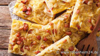 Herbstklassiker: Backen Sie einen leckeren Zwiebelkuchen mit Mürbeteig