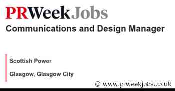 Scottish Power: Communications and Design Manager