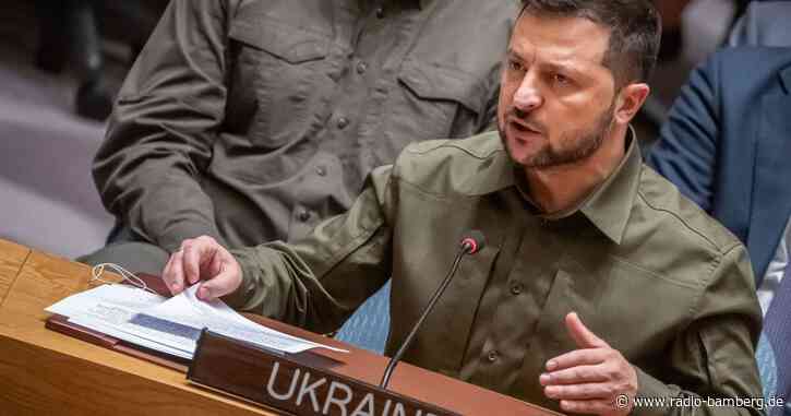 Selenskyj beklagt Machtlosigkeit der UN – verlangt Reformen