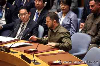 Guerre en Ukraine: au Conseil de sécurité de l'ONU, Zelensky accuse la Russie d'être "criminelle"