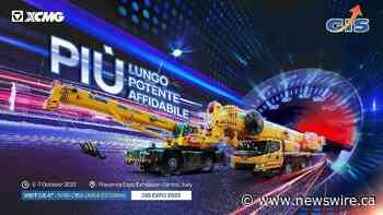 XCMG Crane präsentiert seine neuesten Produkte und Lösungen auf der GIS EXPO 2023