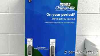 Town of Orangeville is now offering free menstrual products