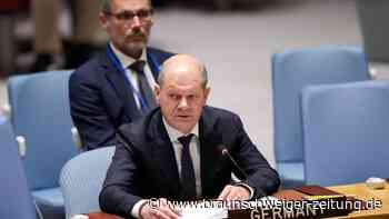 Scholz attackiert Putin im UN-Sicherheitsrat