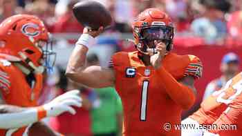 Bears' Fields points to coaching for 'robotic' play