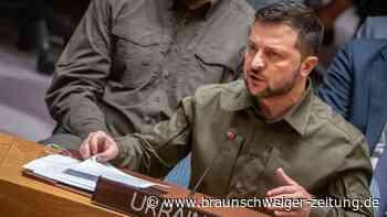 Selenskyj fordert Sitz Deutschlands im UN-Sicherheitsrat