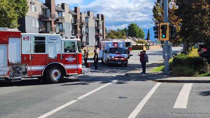 Chilliwack Fire, BC Ambulance respond after pedestrian reportedly hit by car Wednesday morning