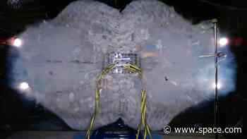 Bang! Inflatable space station module blows apart in explosive test (video)