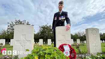 WW2 soldier's son bids final farewell at Normandy funeral