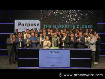 Purpose Investments Inc. Closes the Market