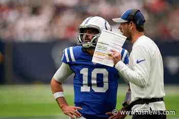 Colts QB Gardner Minshew Prepares for Possible Start Against Ravens