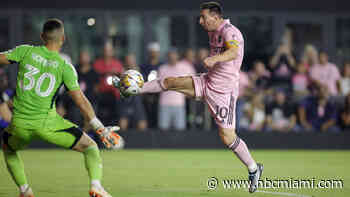 Messi leaves late in 1st half for Inter Miami against Toronto with leg issue