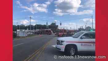 Regal Inn evacuated following gas leak from major gas line in Suffolk