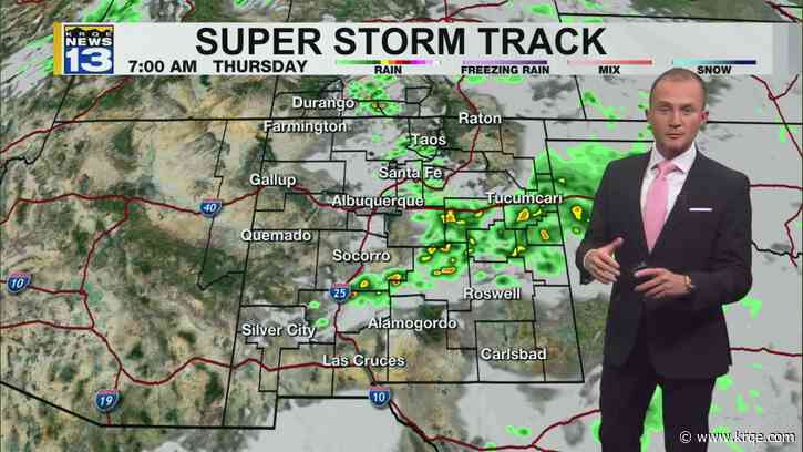 Showers and storms moving in overnight