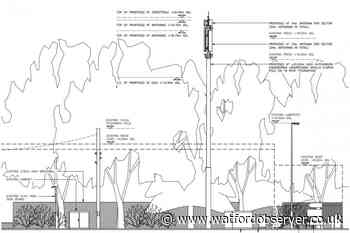 20-metre 5G mast near Watford North train station proposed