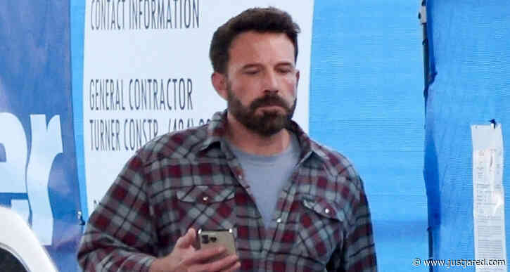 Ben Affleck Wears His Favorite Shirt to Meeting in L.A.