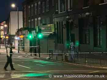 Two men rushed to hospital in Finsbury Park stabbings