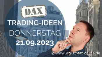 DAX-Tradingideen: Reaktion DAX auf die FED und Szenarien Donnerstag
