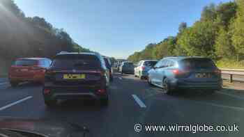 M53 at 'standstill' after 'multi-vehicle' accident