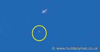 Chef videos 'aliens spying on aircraft' taking off from airport