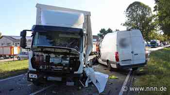 Transporter und Lkw stoßen auf B108 zusammen – 26-Jähriger stirbt