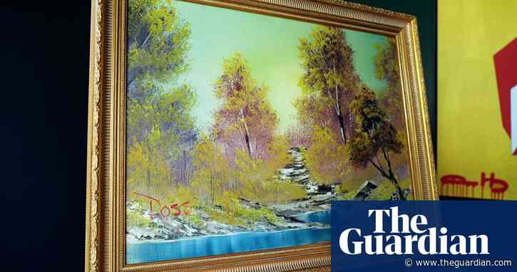 Bob Ross’s first TV painting goes on sale for nearly $10m