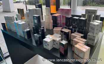 Blackpool police seize more than 100 counterfeit items
